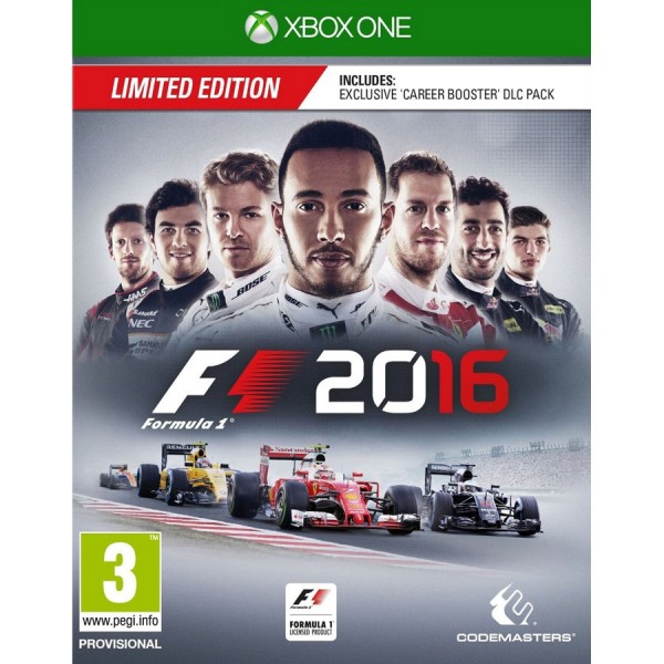 Игра F1 2016 Limited Edition за Xbox One (безплатна доставка)